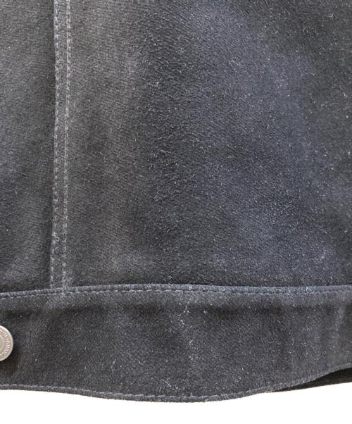 NICHIWA relume（ニチワレリューム）NICHIWA relume (ニチワレリューム) スエードレザージャケット ブラック サイズ:Mの古着・服飾アイテム