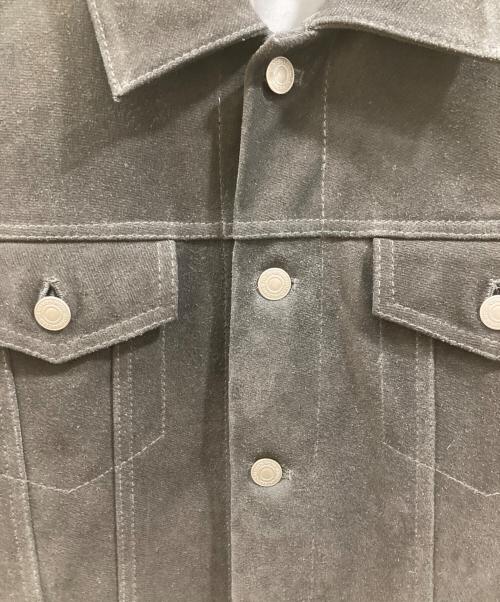 NICHIWA relume（ニチワレリューム）NICHIWA relume (ニチワレリューム) スエードレザージャケット ブラック サイズ:Mの古着・服飾アイテム