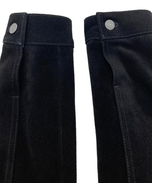 NICHIWA relume（ニチワレリューム）NICHIWA relume (ニチワレリューム) スエードレザージャケット ブラック サイズ:Mの古着・服飾アイテム