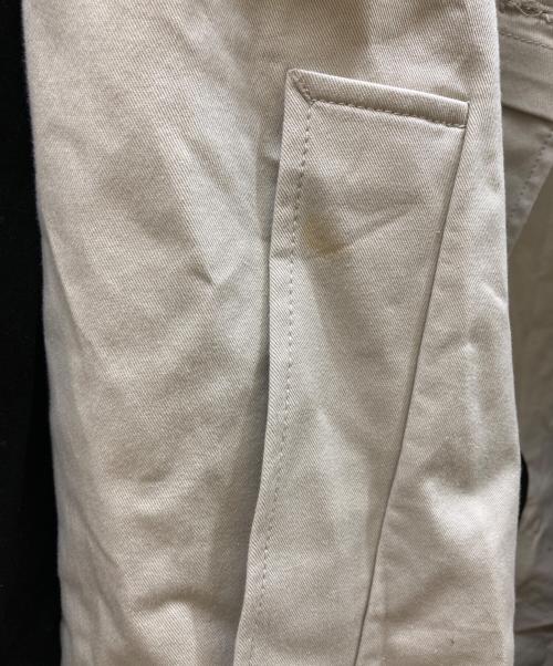 ZARA（ザラ）ZARA (ザラ) バイカラー カラーブロック トレンチコート ベージュ×ブラック サイズ:XLの古着・服飾アイテム