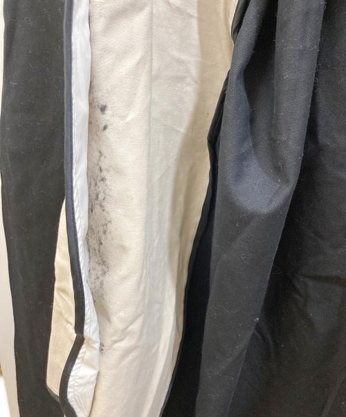 ZARA（ザラ）ZARA (ザラ) バイカラー カラーブロック トレンチコート ベージュ×ブラック サイズ:XLの古着・服飾アイテム