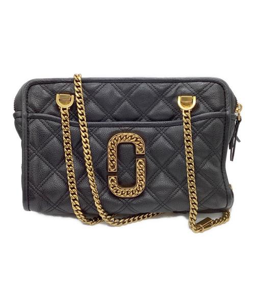 MARC JACOBS（マークジェイコブス）MARC JACOBS (マークジェイコブス) THE STATUSショルダーバッグ ブラックの古着・服飾アイテム
