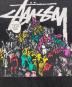中古・古着 stussy (ステューシー) プリントTシャツ ブラック サイズ:XL：7000円
