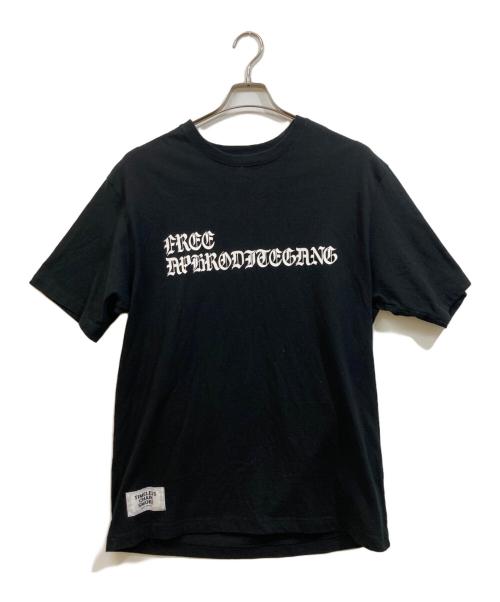 BUDSPOOL（バッズプール）BUDSPOOL (バッズプール) Free Hottownhomie S/S Tee ブラック サイズ:	SIZE Lの古着・服飾アイテム