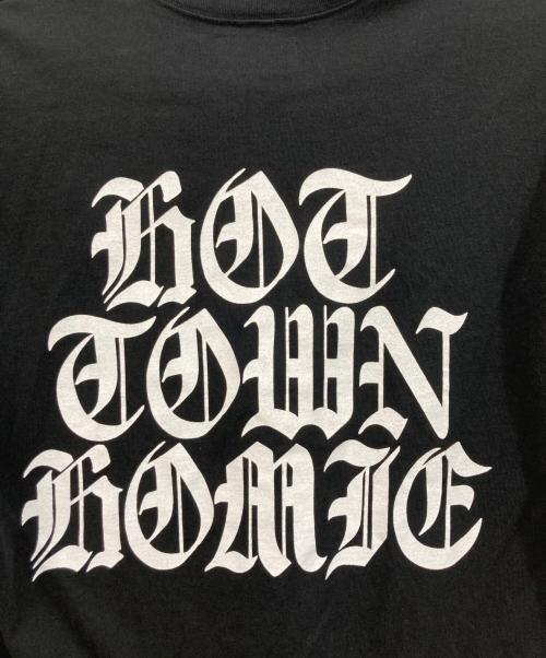 BUDSPOOL（バッズプール）BUDSPOOL (バッズプール) Free Hottownhomie S/S Tee ブラック サイズ:	SIZE Lの古着・服飾アイテム