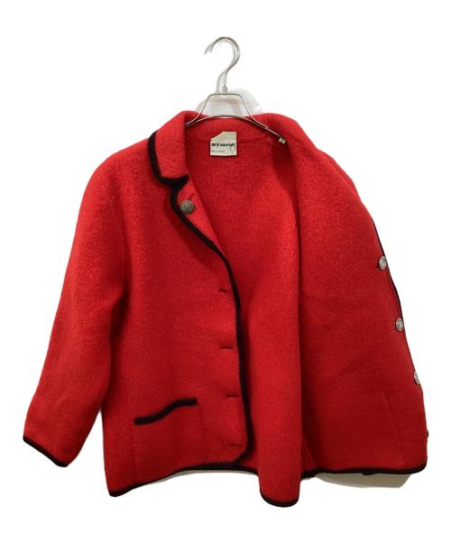 STAPF（シュタップ）STAPF (シュタップ) チロリアンジャケット レッド サイズ:50の古着・服飾アイテム
