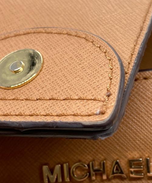 MICHAEL KORS（マイケル・コース）MICHAEL KORS (マイケルコース) EMMY ラージ ダブル ハンドルトート ベージュの古着・服飾アイテム