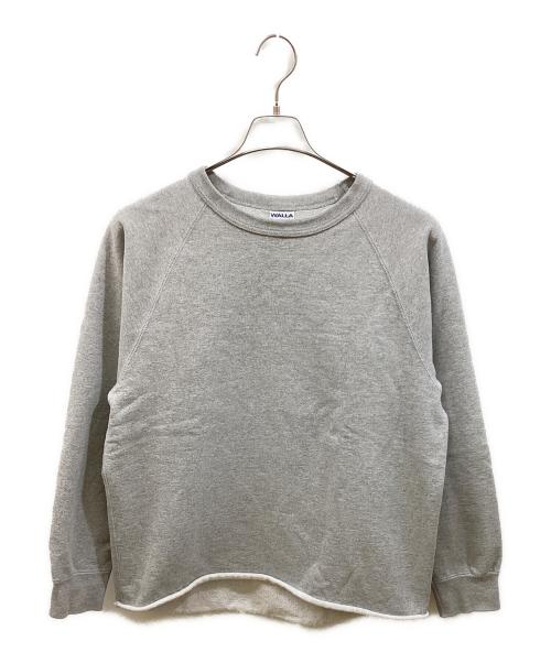 WALLA WALLA SPORT（ワラワラスポーツ）WALLA WALLA SPORT (ワラワラスポーツ) 3oz CREW SWEAT SHIRT グレー サイズ:Mの古着・服飾アイテム