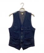 RRLダブルアールエル）の古着「ジレ」｜インディゴ