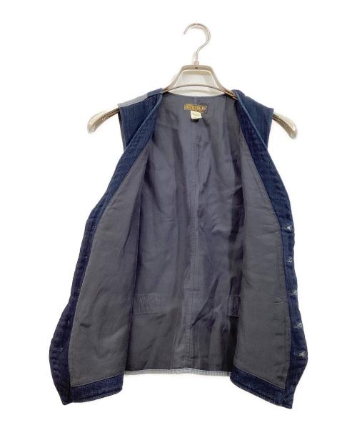 RRL（ダブルアールエル）RRL (ダブルアールエル) ジレ インディゴ サイズ:XSの古着・服飾アイテム