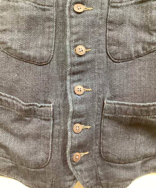 RRL（ダブルアールエル）RRL (ダブルアールエル) ジレ インディゴ サイズ:XSの古着・服飾アイテム