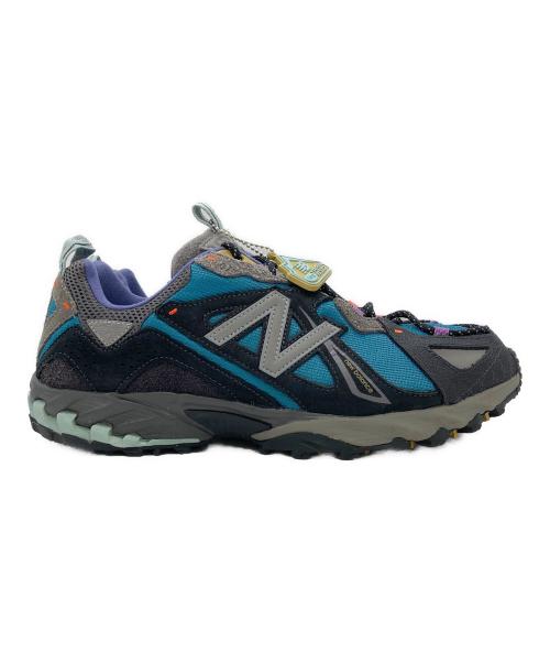 NEW BALANCE（ニューバランス）NEW BALANCE (ニューバランス) BODEGA (ボデガ) The Trail Less Taken グレー×ブルー サイズ:27.5㎝の古着・服飾アイテム