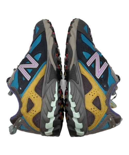 NEW BALANCE（ニューバランス）NEW BALANCE (ニューバランス) BODEGA (ボデガ) The Trail Less Taken グレー×ブルー サイズ:27.5㎝の古着・服飾アイテム