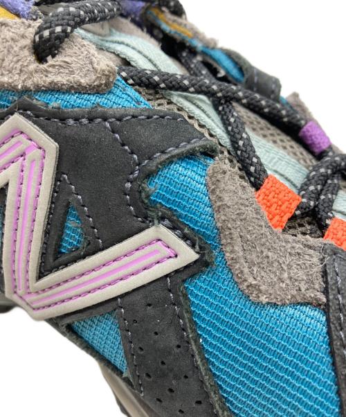 NEW BALANCE（ニューバランス）NEW BALANCE (ニューバランス) BODEGA (ボデガ) The Trail Less Taken グレー×ブルー サイズ:27.5㎝の古着・服飾アイテム