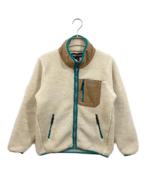 MARMOT（マーモット）Marmot (マーモット) フリースジャケット アイボリー サイズ:Mの古着・服飾アイテム