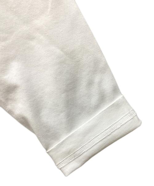 LOUIS VUITTON（ルイ ヴィトン）LOUIS VUITTON (ルイ ヴィトン) エンボスLVロングスリーブ長袖カットソー ホワイト サイズ:Mの古着・服飾アイテム