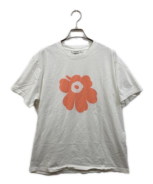 marimekko（マリメッコ）marimekko (マリメッコ) UNIKKO Tシャツ ホワイト サイズ:SIZE Lの古着・服飾アイテム