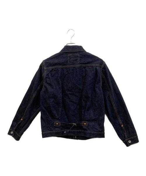 F.O.B FACTORY（エフオービー ファクトリー）F.O.B FACTORY (エフオービー ファクトリー) セルヴィッチ 14.75oz ガレージ デニムジャケット インディゴ サイズ:38の古着・服飾アイテム