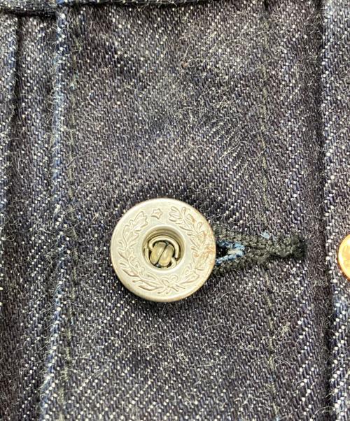 F.O.B FACTORY（エフオービー ファクトリー）F.O.B FACTORY (エフオービー ファクトリー) セルヴィッチ 14.75oz ガレージ デニムジャケット インディゴ サイズ:38の古着・服飾アイテム