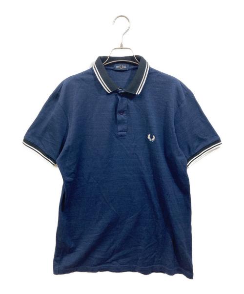FRED PERRY（フレッドペリー）FRED PERRY (フレッドペリー) ポロシャツ ネイビー サイズ:Lの古着・服飾アイテム