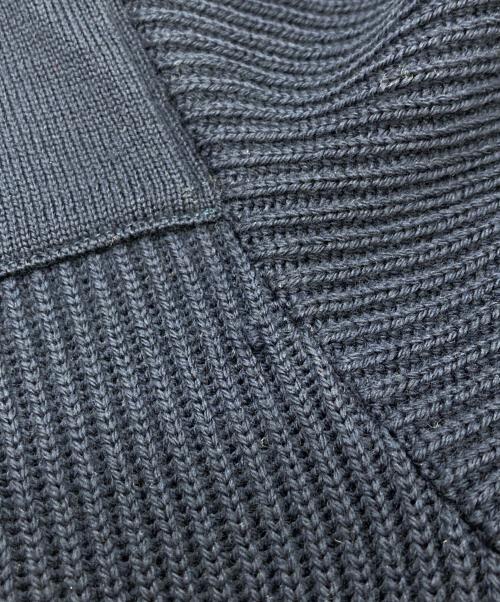 Christian Dior Sports（クリスチャン ディオールスポーツ）Christian Dior Sports (クリスチャン ディオールスポーツ) ドライバーズニット ネイビー サイズ:記載なしの古着・服飾アイテム