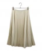 TSURU by MARIKO OIKAWAツルバイマリコオイカワ）の古着「プリーツスカート」｜アイボリー