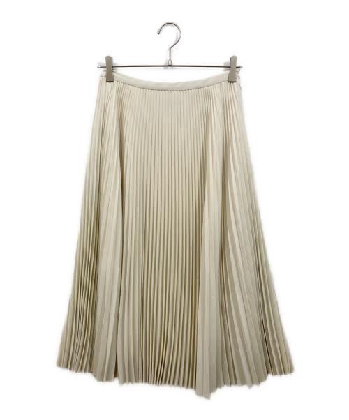 TSURU by MARIKO OIKAWA（ツルバイマリコオイカワ）TSURU by MARIKO OIKAWA (ツルバイマリコオイカワ) プリーツスカート アイボリー サイズ:36の古着・服飾アイテム