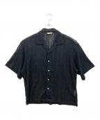 JOURNAL STANDARDジャーナルスタンダード）の古着「メッシュシャツ」｜ブラック
