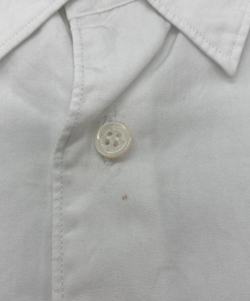 COMME des GARCONS HOMME（コムデギャルソン オム）COMME des GARCONS HOMME (コムデギャルソン オム) 綿ブロードプリント S/Sシャツ ホワイト サイズ:Lの古着・服飾アイテム