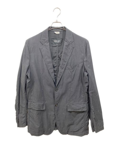 COMME des GARCONS HOMME DEUX（コムデギャルソン オム ドゥ）COMME des GARCONS HOMME DEUX (コムデギャルソン オム ドゥ) テーラードウールジャケット グレー サイズ:XLの古着・服飾アイテム