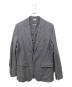 COMME des GARCONS HOMME DEUX（コムデギャルソン オム ドゥ）の古着「テーラードウールジャケット」｜グレー