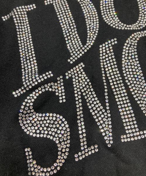 I DON'T SMOKE（アイドントスモーク）I DON'T SMOKE (アイドントスモーク) ラインストーン装飾フーディー ブラック サイズ:Sの古着・服飾アイテム