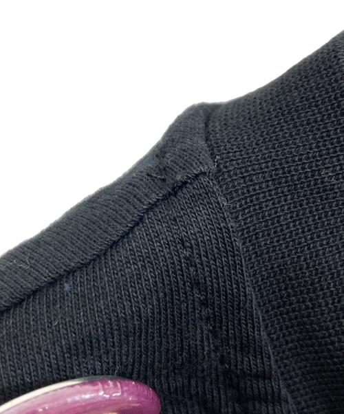 FRED PERRY（フレッドペリー）FRED PERRY (フレッドペリー) RAF SIMONS (ラフシモンズ) デザインTシャツ ブラック サイズ:Lの古着・服飾アイテム