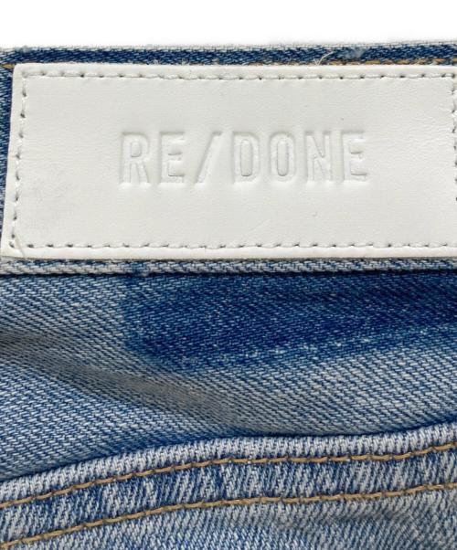 RE/DONE（リダン）RE/DONE (リダン) 70s Low Rise Bell Bottom in Lake Blue インディゴ サイズ:25の古着・服飾アイテム