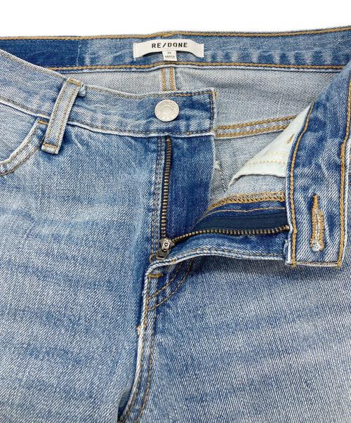RE/DONE（リダン）RE/DONE (リダン) 70s Low Rise Bell Bottom in Lake Blue インディゴ サイズ:25の古着・服飾アイテム