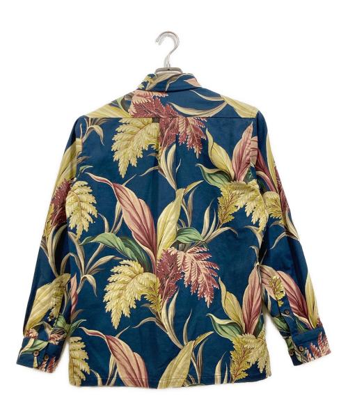 Sun Surf（サンサーフ）Sun Surf (サンサーフ) L/S ALOHA DESIGN SHIRTS ネイビー サイズ:Mの古着・服飾アイテム