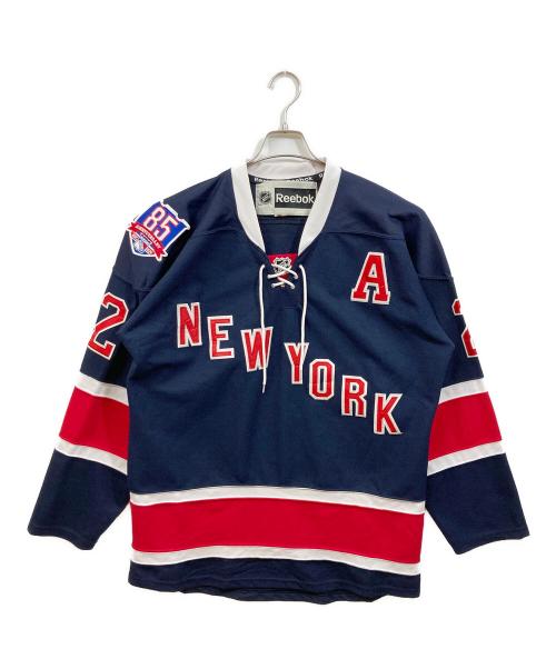 REEBOK（リーボック）REEBOK (リーボック) ゲームシャツ ネイビー サイズ:50の古着・服飾アイテム