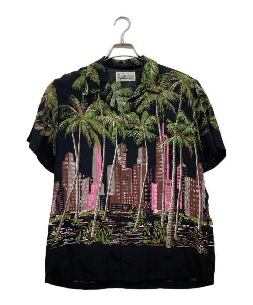 WACKO MARIA（ワコマリア）WACKO MARIA (ワコマリア) NYC HAWAIIAN SHIRT ブラック サイズ:XLの古着・服飾アイテム