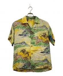 PALI HAWAIIAN STYLE（パリ・ハワイアン・スタイル）の古着「ハワイアンシャツ」｜イエロー