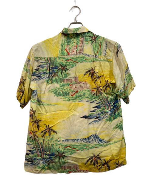 PALI HAWAIIAN STYLE（パリ・ハワイアン・スタイル）PALI HAWAIIAN STYLE (パリ・ハワイアン・スタイル) ハワイアンシャツ イエロー サイズ:不明（実寸をご確認ください）の古着・服飾アイテム