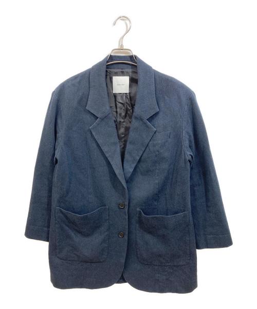 Spick and Span（スピック＆スパン）Spick and Span (スピックアンドスパン) アウトポケットロングジャケット ネイビー サイズ:36の古着・服飾アイテム