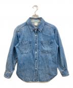 Spick and Spanスピック＆スパン）の古着「デニムシャツ」｜インディゴ