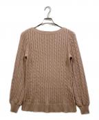 LAUREN RALPH LAURENローレンラルフローレン）の古着「コットンニット」｜ベージュ