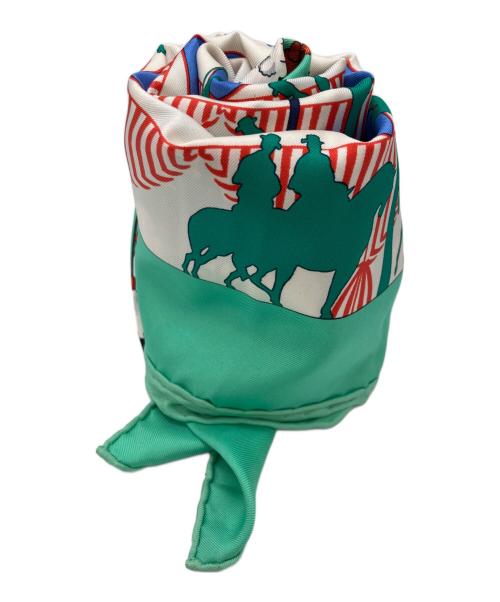 HERMES（エルメス）HERMES (エルメス) カレ90 グリーンの古着・服飾アイテム