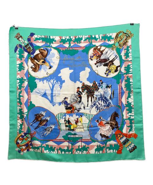 HERMES（エルメス）HERMES (エルメス) カレ90 グリーンの古着・服飾アイテム