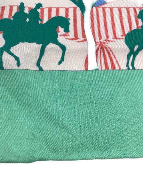 HERMES（エルメス）HERMES (エルメス) カレ90 グリーンの古着・服飾アイテム