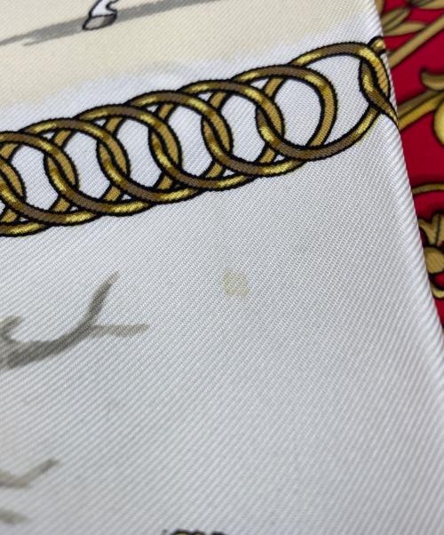 HERMES（エルメス）HERMES (エルメス) カレ90 レッドの古着・服飾アイテム