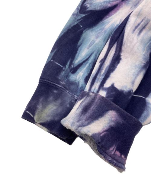 stussy（ステューシー）stussy (ステューシー) タイダイ柄スウェット パープル サイズ:Mの古着・服飾アイテム