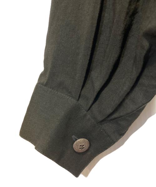 ISSEY MIYAKE（イッセイミヤケ）ISSEY MIYAKE (イッセイミヤケ) オールドウールシャツ ブラウン サイズ:Ｍの古着・服飾アイテム