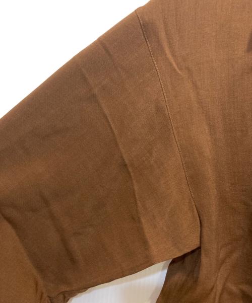 ISSEY MIYAKE（イッセイミヤケ）ISSEY MIYAKE (イッセイミヤケ) オールドウールシャツ ブラウン サイズ:Ｍの古着・服飾アイテム